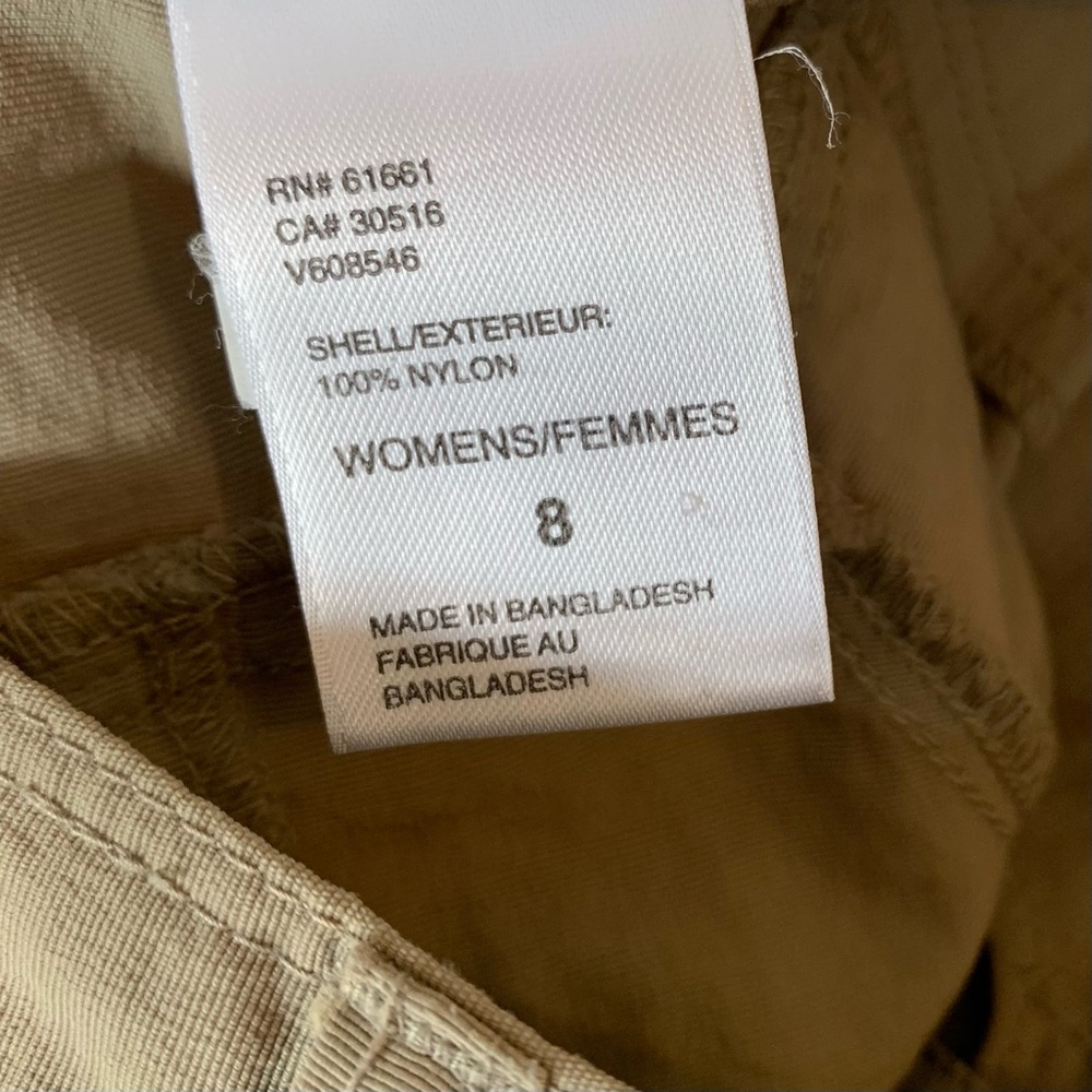 North Face Hiking Pants Olive - Picture 8 of 9